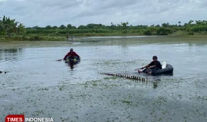 Warga dan Mahasiswa Banyuwangi Ubah Bekas Galian C Jadi Kolam Ikan