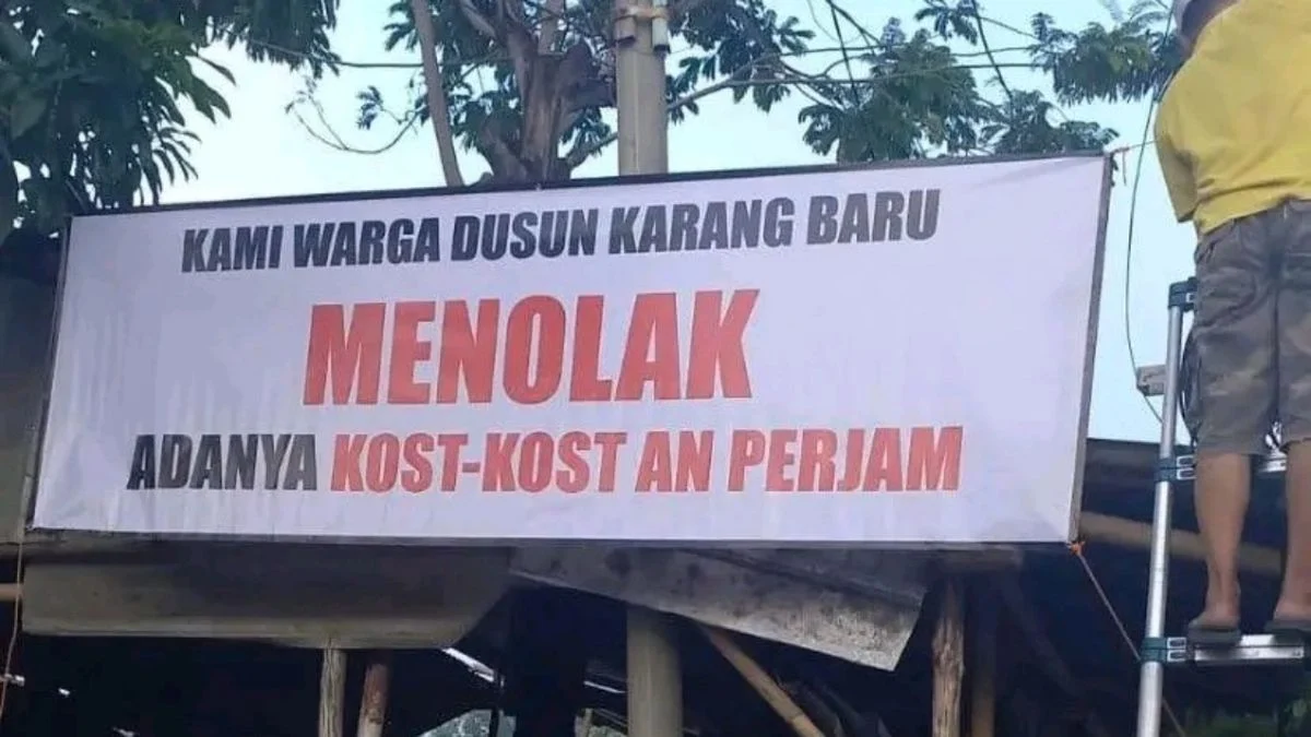Warga Karang Baru Indramayu Tolak Sewa Harian, Khawatir Prostitusi Terselubung