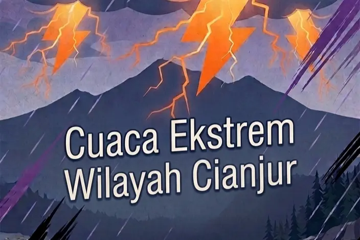 Waspada Cuaca Ekstrem di Cianjur Selama Libur Panjang Kenaikan Isa Almasih