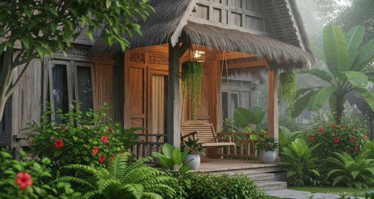 10 Desain Rumah Pedesaan untuk Ketenangan Pikiran dan Suasana Asri