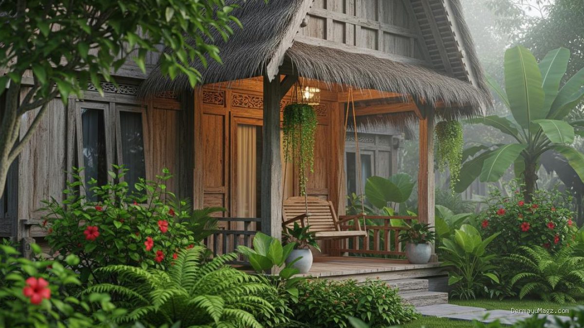 10 Desain Rumah Pedesaan untuk Ketenangan Pikiran dan Suasana Asri