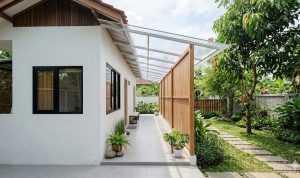 10 Ide Rumah Kecil Berlorong Angin untuk Hunian Sejuk di Iklim Tropis
