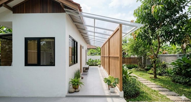 10 Ide Rumah Kecil Berlorong Angin untuk Hunian Sejuk di Iklim Tropis