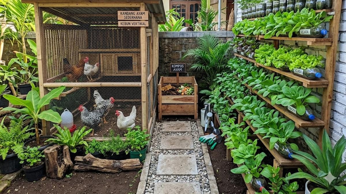 10 Ternak Mini untuk Menyuburkan Kebun Sayur dengan Pupuk Organik