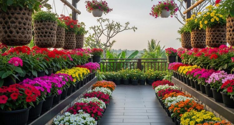 11 Bunga Hias Teras yang Tidak Mudah Mati saat Musim Kemarau, Sekali Beli Tahan 10–15 Ta...