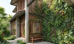 6 Inspirasi Rumah dengan Lorong Hijau di Sisi Bangunan yang Sejuk dan Bikin Hunian Lebih N...