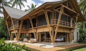 7 Rumah Semi Permanen Nyaman dan Asri untuk Keluarga, Ramah Anggaran
