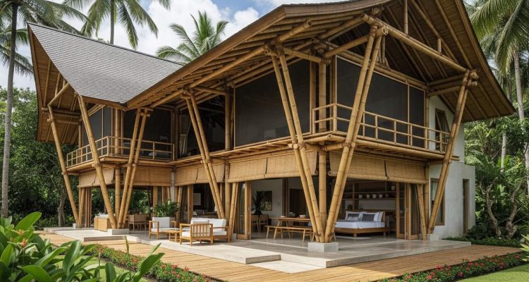 7 Rumah Semi Permanen Nyaman dan Asri untuk Keluarga, Ramah Anggaran