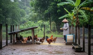 8 Cara Cepat Membuat Ayam Kampung Gemuk di Musim Hujan