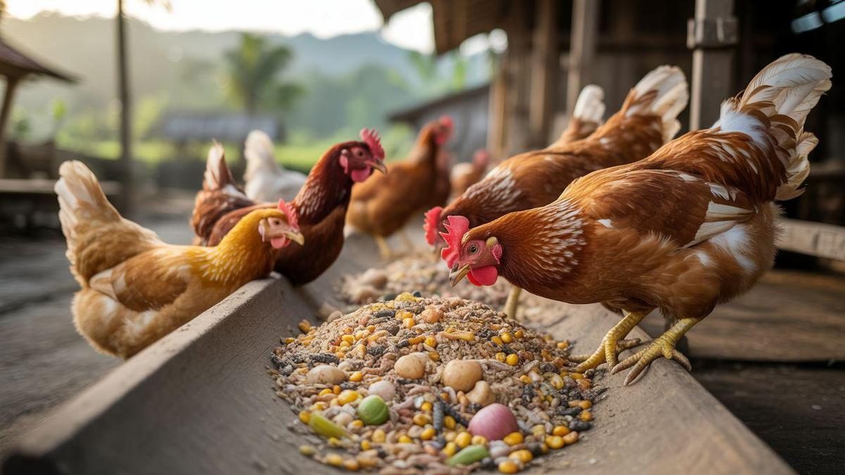 8 Kesalahan Memberi Pakan Ayam yang Menghambat Pertumbuhan Bobot