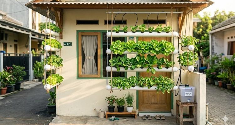 9 Ide Kebun Hidroponik Mini untuk Rumah Kontrakan Sempit