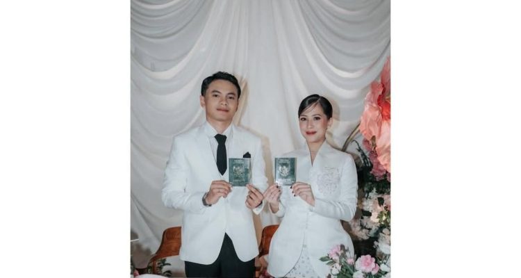 Adhisty Zara dan Tsaqib Resmi Menikah