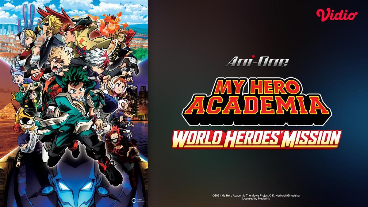 Anime My Hero Academia: World Heroes' Mission Tayang di Vidio