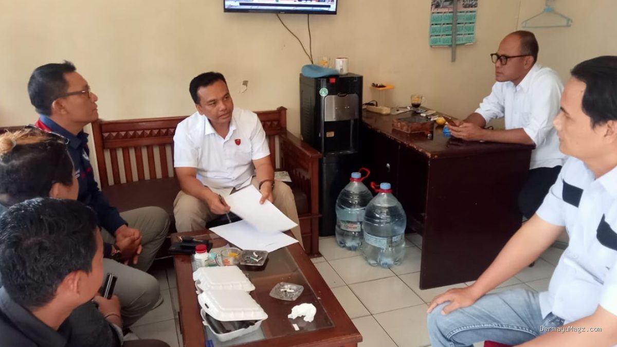 Atim Sawano Laporkan Intimidasi Oknum Polisi ke Paminal Polres Indramayu