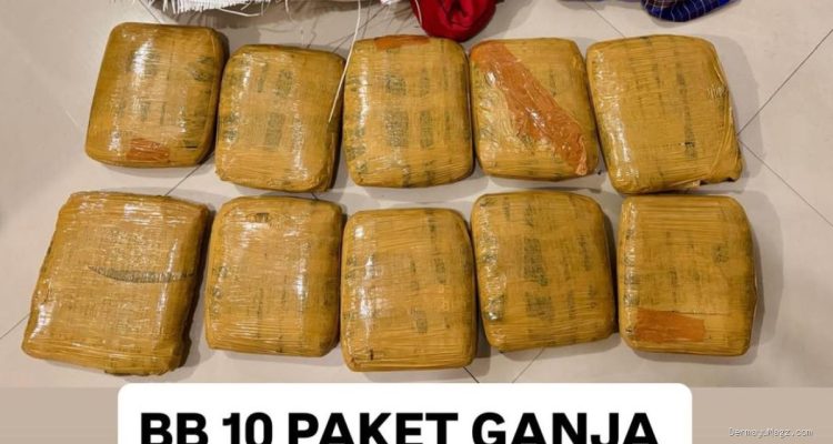 Bareskrim Ungkap Peredaran Ganja Antarpulau