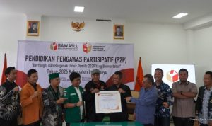 Bawaslu Indramayu MoU OKP, Perkuat Pengawasan Partisipatif Pemilu 2029