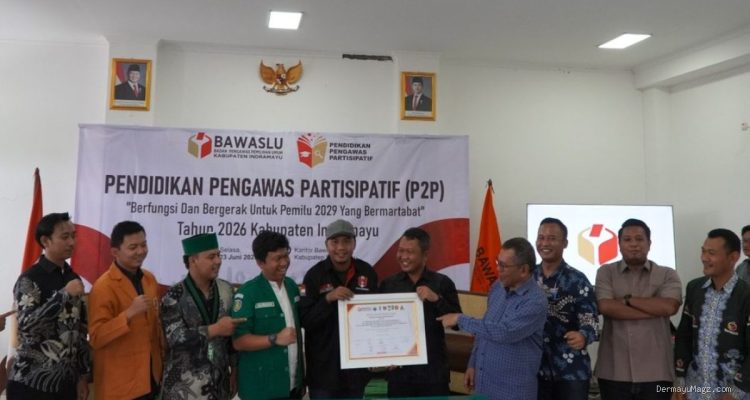 Bawaslu Indramayu MoU OKP, Perkuat Pengawasan Partisipatif Pemilu 2029