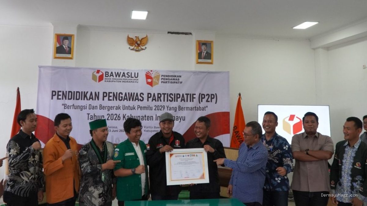 Bawaslu Indramayu MoU OKP, Perkuat Pengawasan Partisipatif Pemilu 2029
