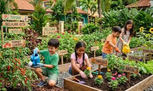 Berkebun Cepat Panen Bersama Anak di Libur Sekolah
