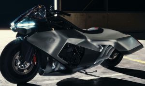BMW Vision K18 Bergaya Agresif Mirip Pesawat Supersonik