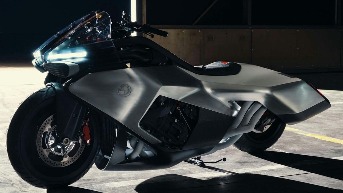 BMW Vision K18 Bergaya Agresif Mirip Pesawat Supersonik