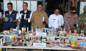 BPOM Sita Jutaan Kosmetik dan Skincare Impor Ilegal di Tangerang