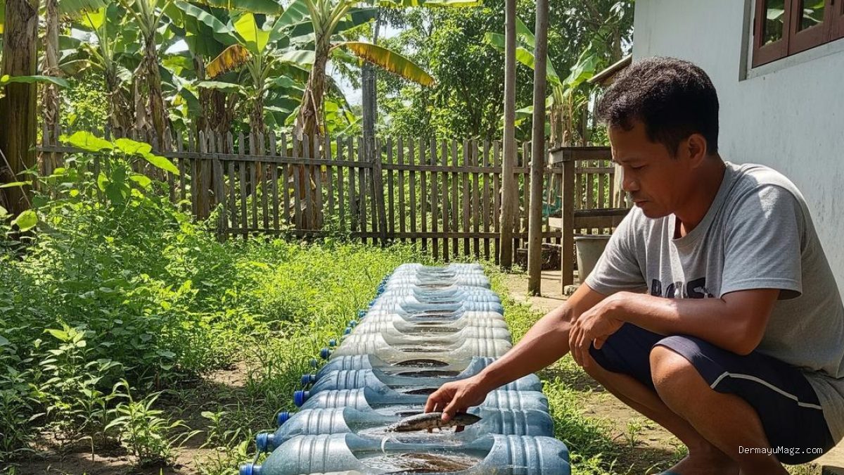 Budidaya Ikan Gabus dalam Galon Bekas, Sederhana dan Praktis untuk Pemula