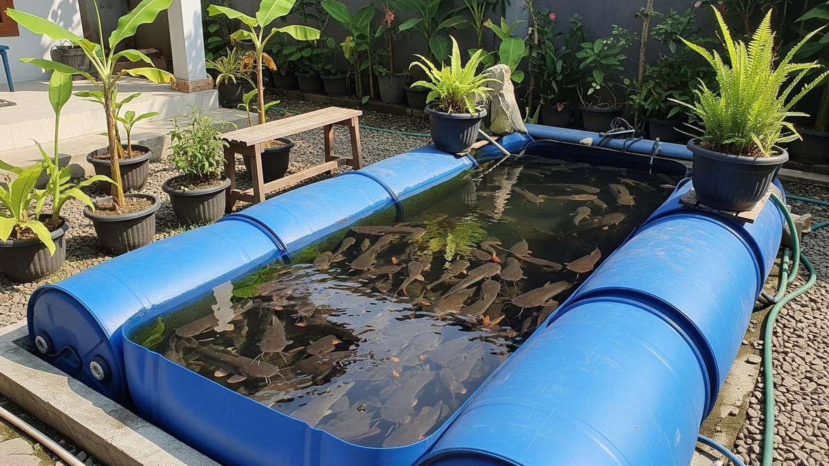Budidaya Lele di Drum Plastik Bekas: Solusi Praktis dan Hemat Lahan
