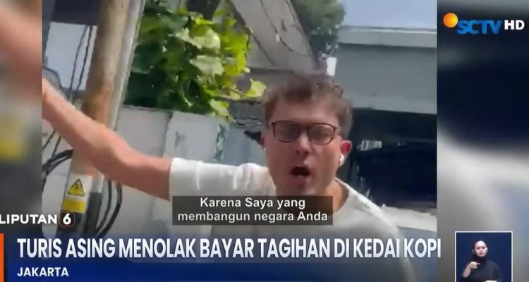 Bule Tolak Bayar Kopi: Saya yang Membangun Negara Ini
