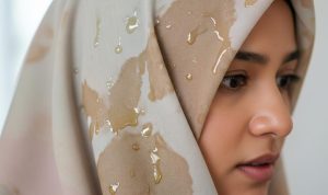 Cara Ampuh Hilangkan Noda Minyak di Jilbab Agar Bersih Sempurna