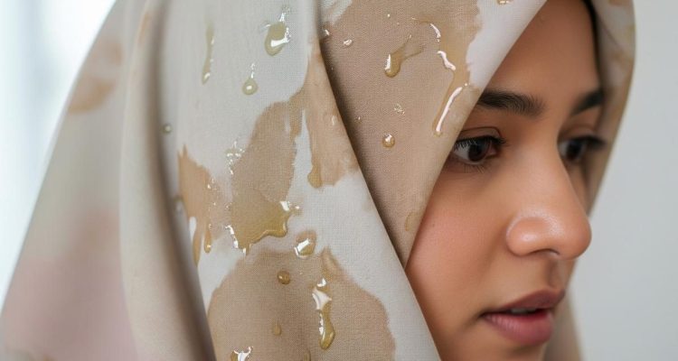 Cara Ampuh Hilangkan Noda Minyak di Jilbab Agar Bersih Sempurna