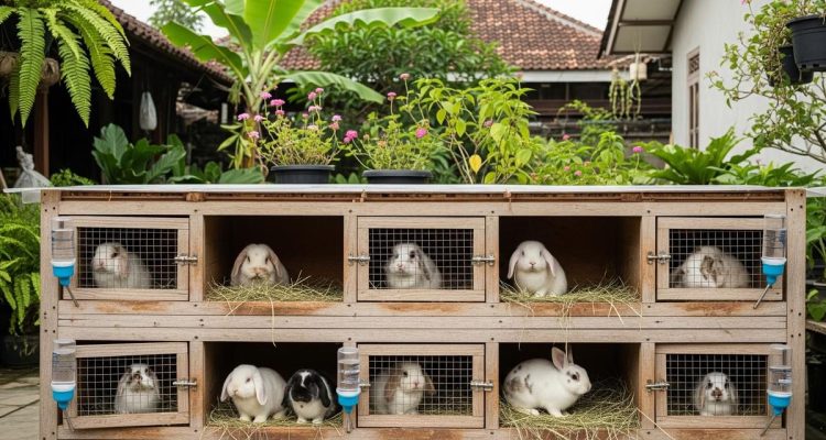 Cara Membuat Kandang Kelinci Mini dari Rak Bekas yang Nyaman