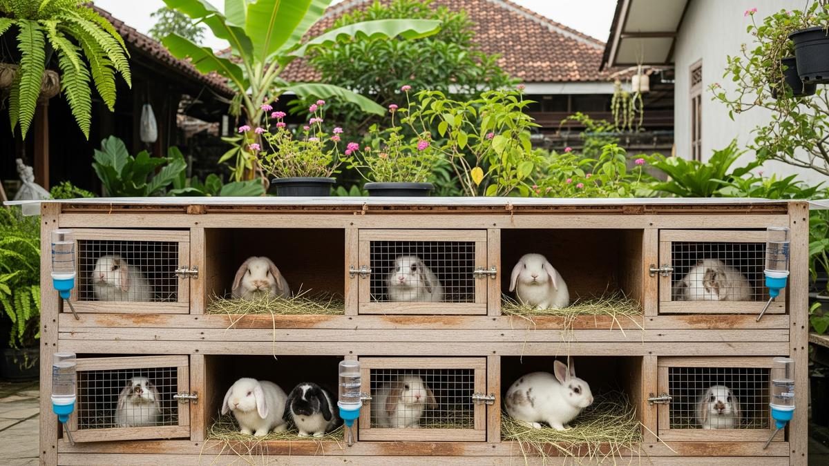 Cara Membuat Kandang Kelinci Mini dari Rak Bekas yang Nyaman