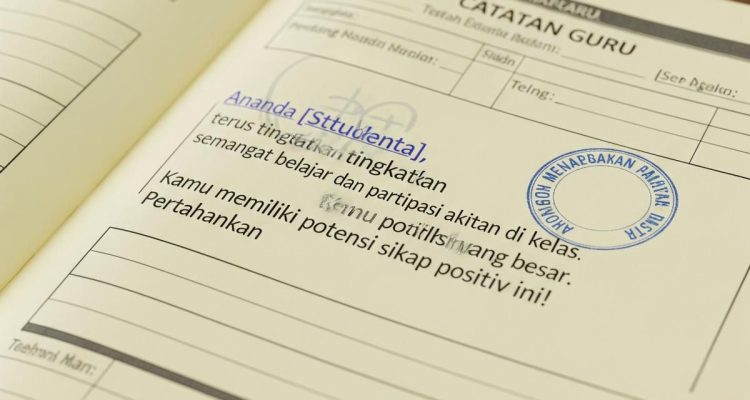 Contoh Catatan Wali Kelas Lengkap untuk Jenjang SD, SMP, dan SMA