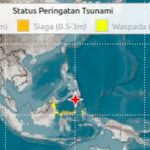 Daerah Berpotensi Tsunami Pasca Gempa Sangihe, Warga Siaga