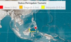 Daerah Berpotensi Tsunami Pasca Gempa Sangihe, Warga Siaga