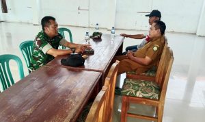 Danramil Lelea Gelar Komsos Tempel Kulon: Perkuat Sinergitas & Kamtibmas