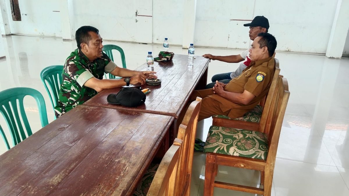 Danramil Lelea Gelar Komsos Tempel Kulon: Perkuat Sinergitas & Kamtibmas