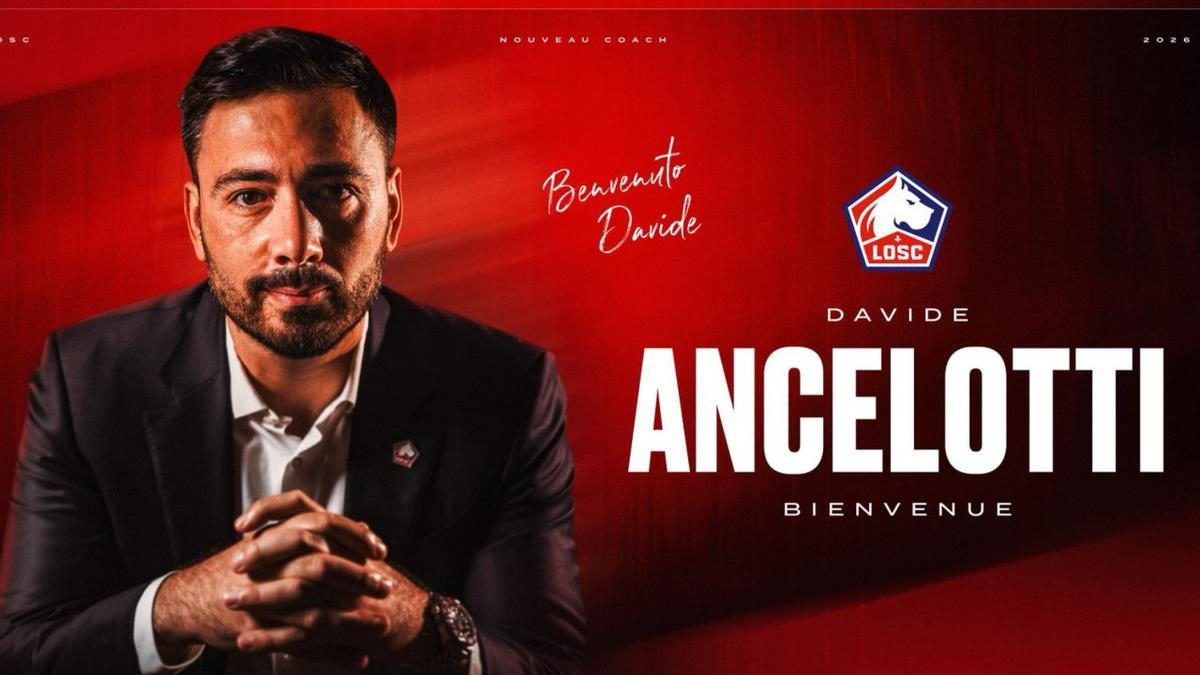 Davide Ancelotti Ditunjuk Jadi Pelatih Baru Lille, Gantikan Posisi Pelatih Sebelumnya