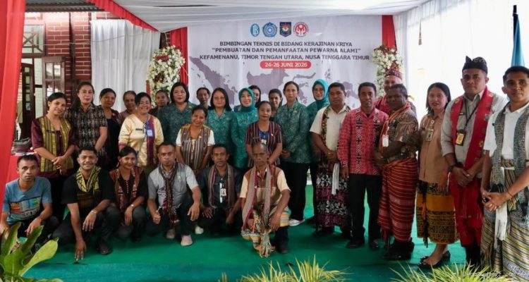Dekranas: Pewarna Alami Dongkrak Nilai Jual Tenun TTU