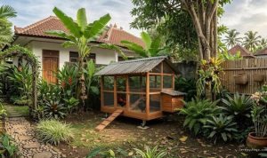 Desain Kandang Ayam Beroda untuk Mengurangi Bau dan Meningkatkan Kesehatan