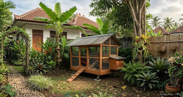 Desain Kandang Ayam Beroda untuk Mengurangi Bau dan Meningkatkan Kesehatan
