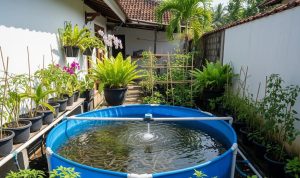 Desain Kolam Bundar Efisien untuk Budidaya Udang