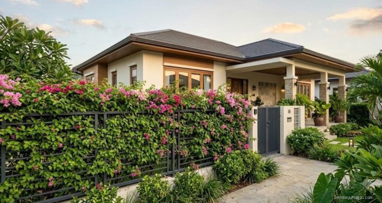 Desain Pagar Tanaman Berduri untuk Keamanan dan Keasrian Rumah