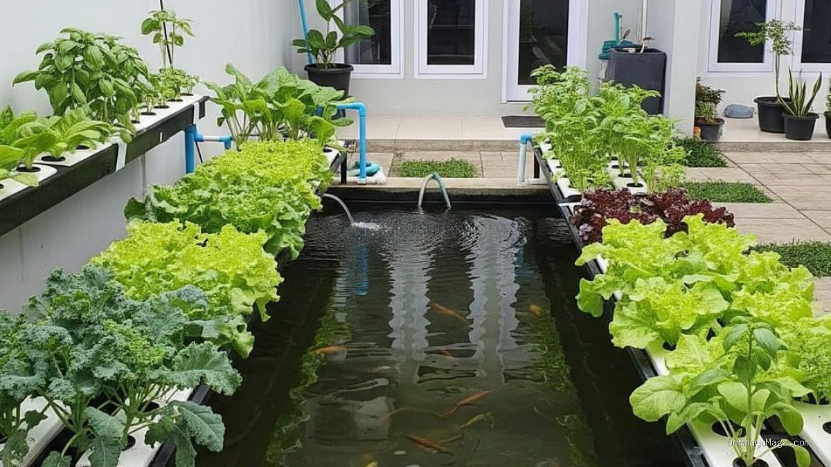 Desain Pertanian Terpadu Sederhana untuk Halaman Belakang Rumah