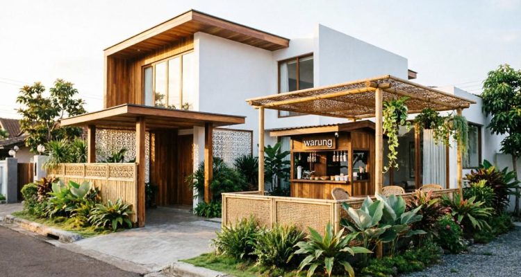 Desain Warung Depan Rumah: Privasi, Kenyamanan, dan Fungsi