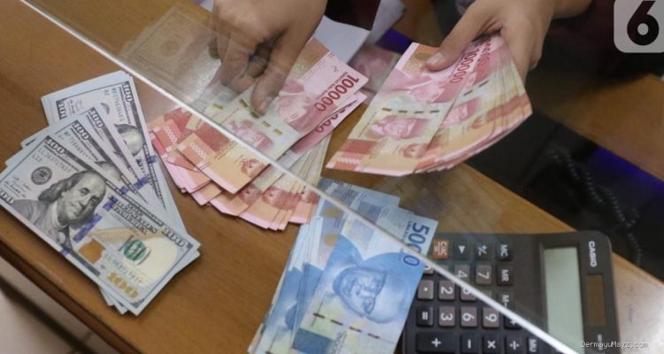 Dolar AS Menguat, Rupiah Tertekan Menjelang Pengumuman Suku Bunga BI