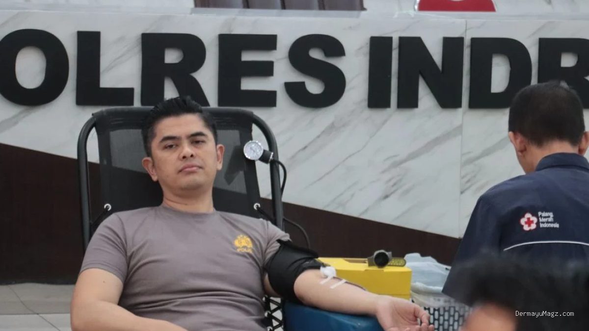 Donor Darah Polres Indramayu: Puluhan Labu Terkumpul