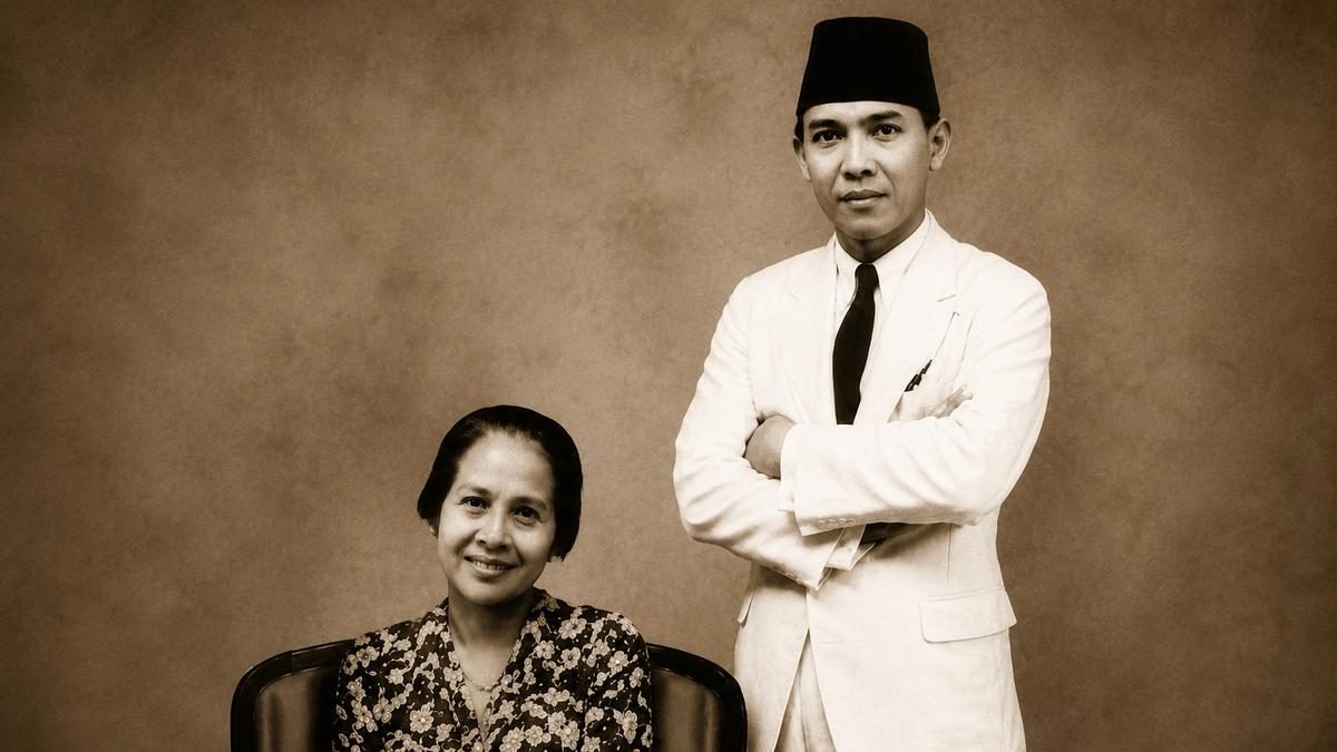 Dua Dekade Inggit Mendukung Soekarno Menuju Puncak