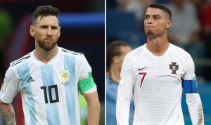 Duel Messi dan Ronaldo Pecahkan Rekor Piala Dunia